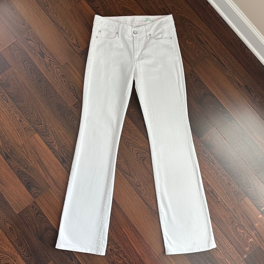Lilly Pulitzer Babe Boot Cut Jean Size 6